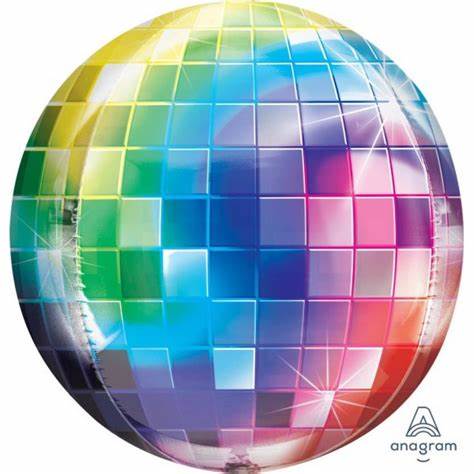 Rainbow Disco Ball Orbz