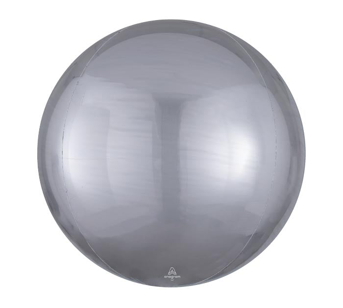 Silver Orbz Balloon