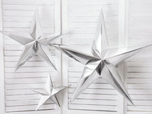 Silver Paper Star 45 cm