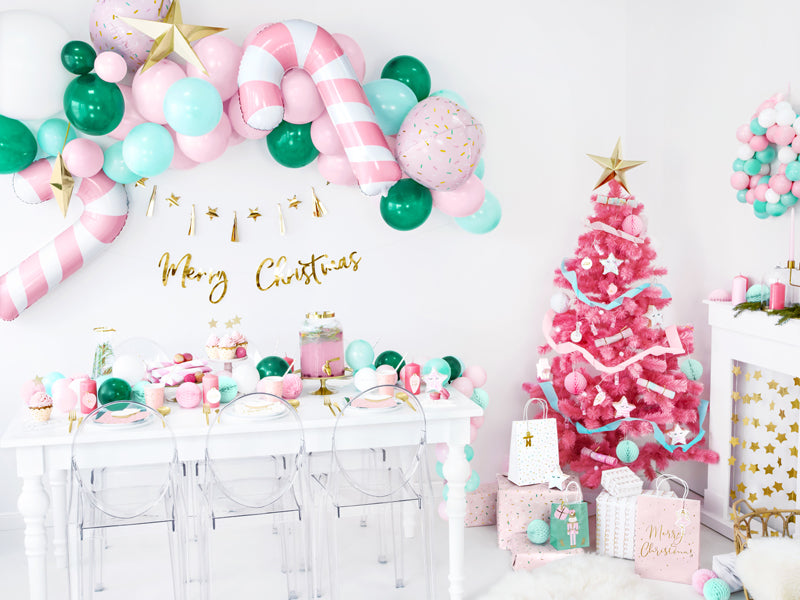 Sprinkle Light Pink Foil Balloon Ball