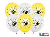 Bee Pastel Balloon Mix