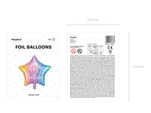 Happy Birthday Mix Foil Balloon