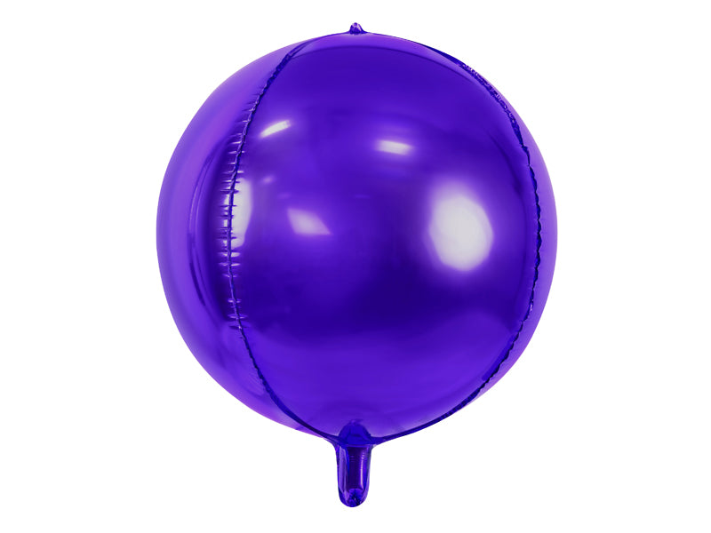 Violet Foil Balloon Ball